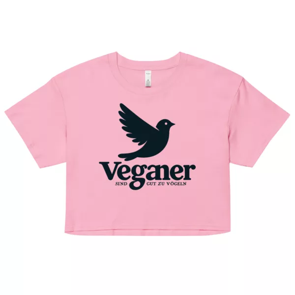 t-shirt: Gut zu Vögeln Crop-Top