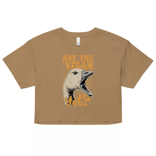 t-shirt: Angry Goose Crop-Top