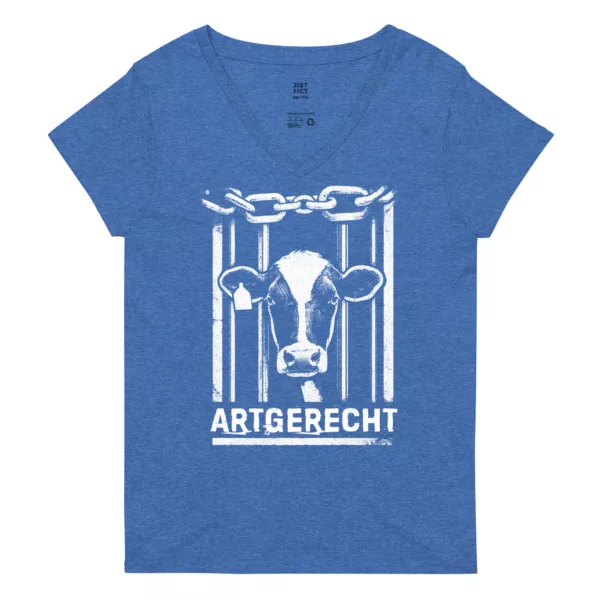 t-shirt: Artgerecht V-Neck (Recycled)