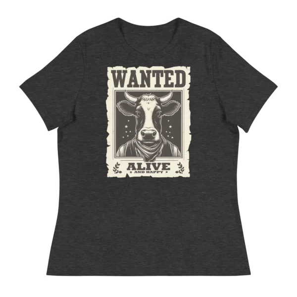 t-shirt: Wanted Cow