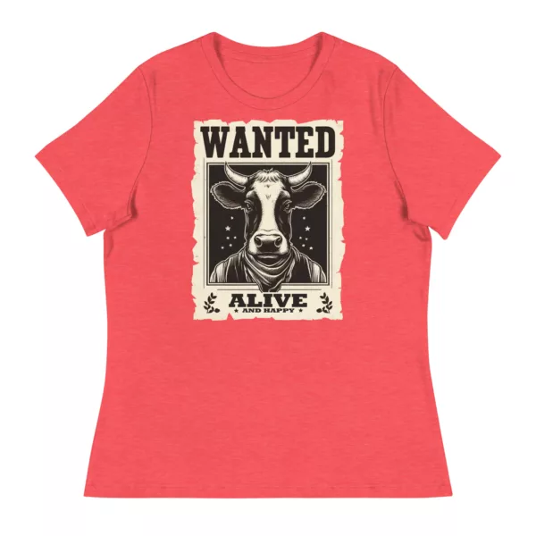 t-shirt: Wanted Cow