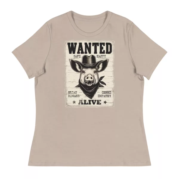 t-shirt: Wanted Pig