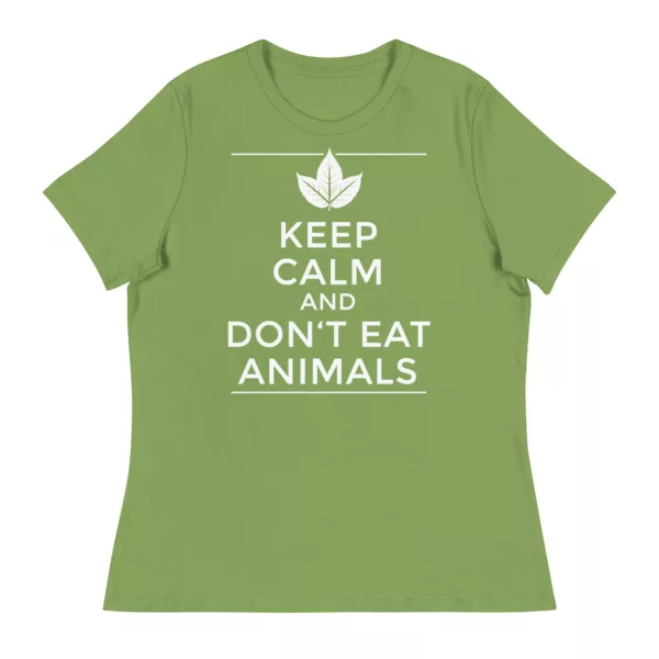 t-shirt: Keep Calm and Don't Eat Animals