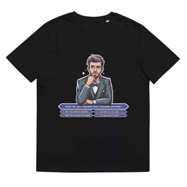 t-shirt: Question of the Millionaire (Bio)