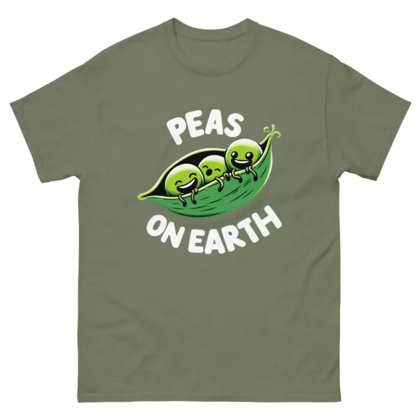 t-shirt: Peas on Earth