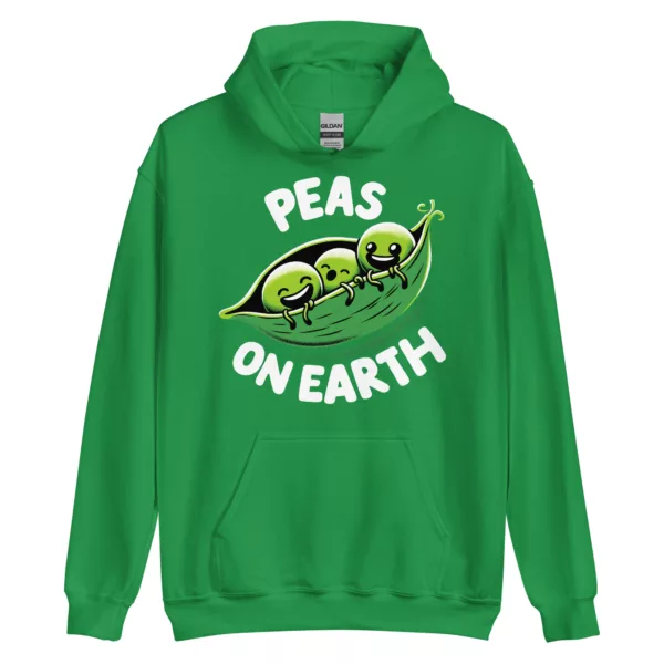 t-shirt: Peas on Earth Hoodie