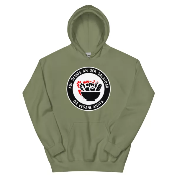 t-shirt: Vegane Antifa Hoodie