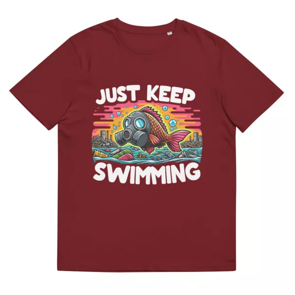 t-shirt: Just Keep Swimming (Bio)