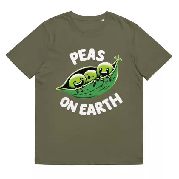 t-shirt: Peas on Earth (Bio)