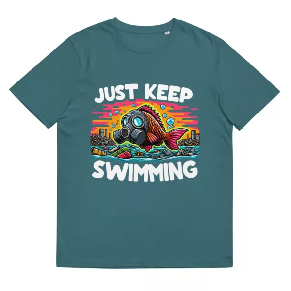 t-shirt: Just Keep Swimming (Bio)