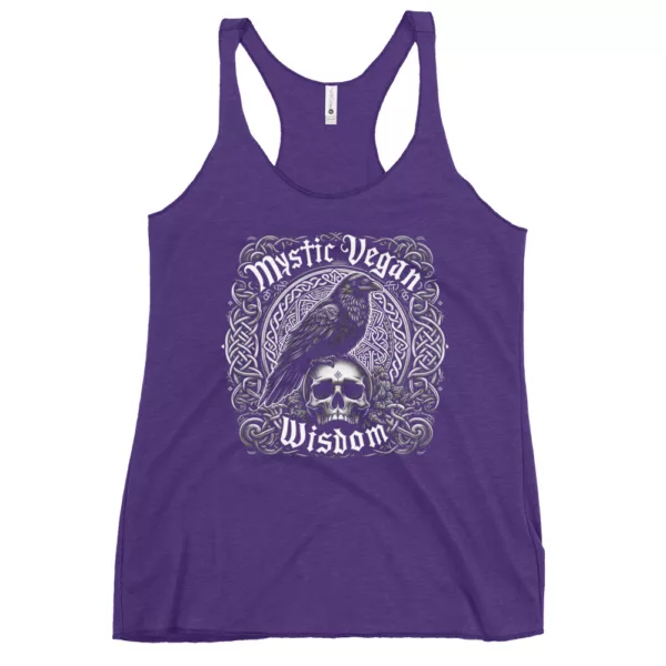 t-shirt: Mystic Vegan Wisdom Tank-Top