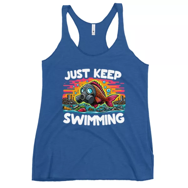 tank-top: Just Keep Swimming Tank-Top