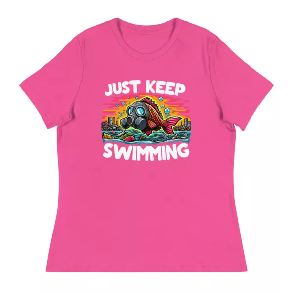 t-shirt: Just Keep Swimming