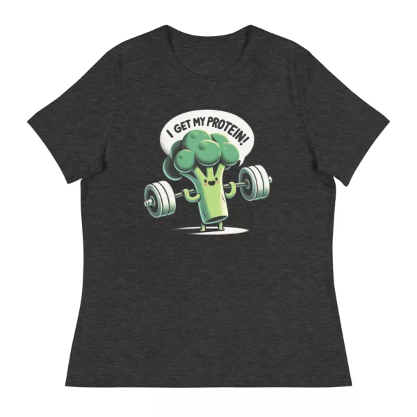 t-shirt: I Get My Protein