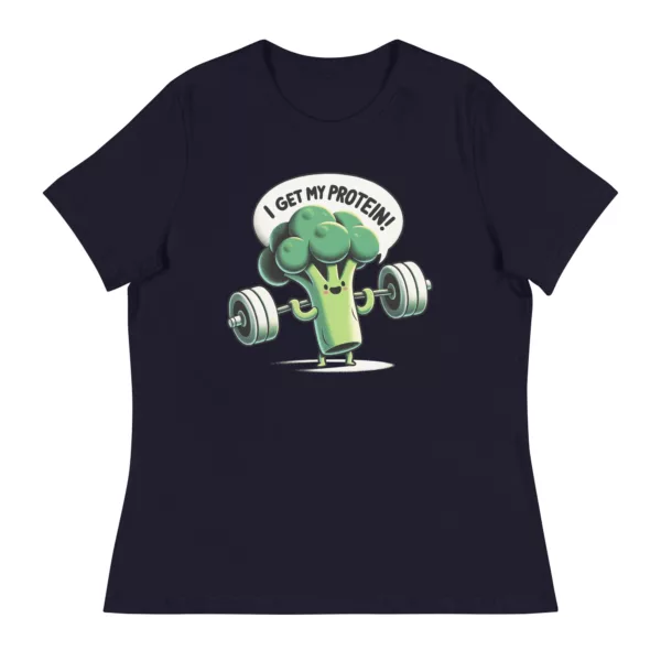 t-shirt: I Get My Protein