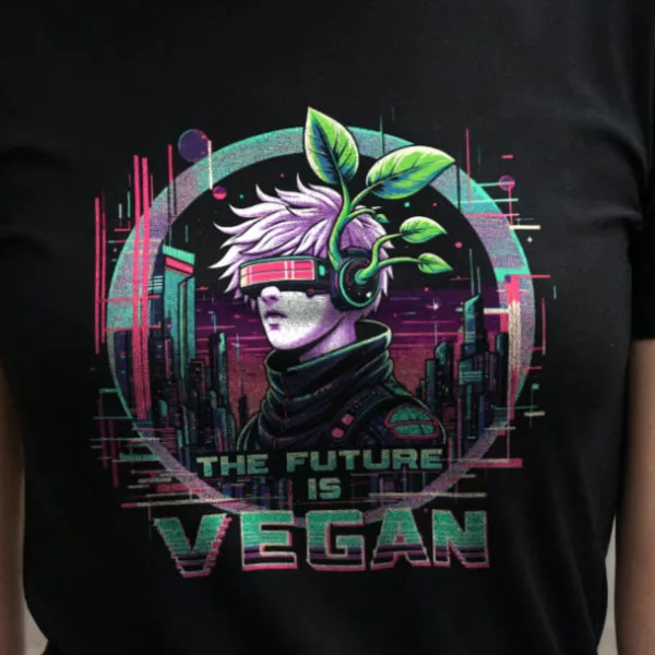 t-shirt: The Future is Vegan