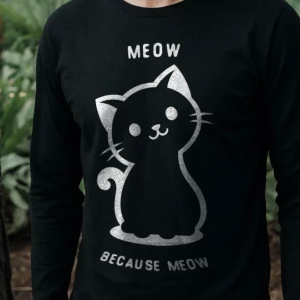 hoodie: Meow Longsleeve