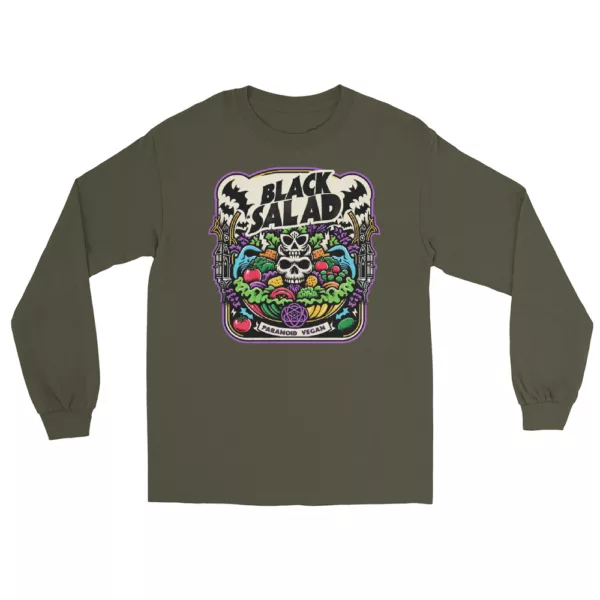 longsleeve: Black Salad Longsleeve