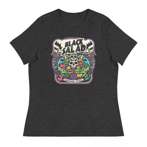 t-shirt: Black Salad