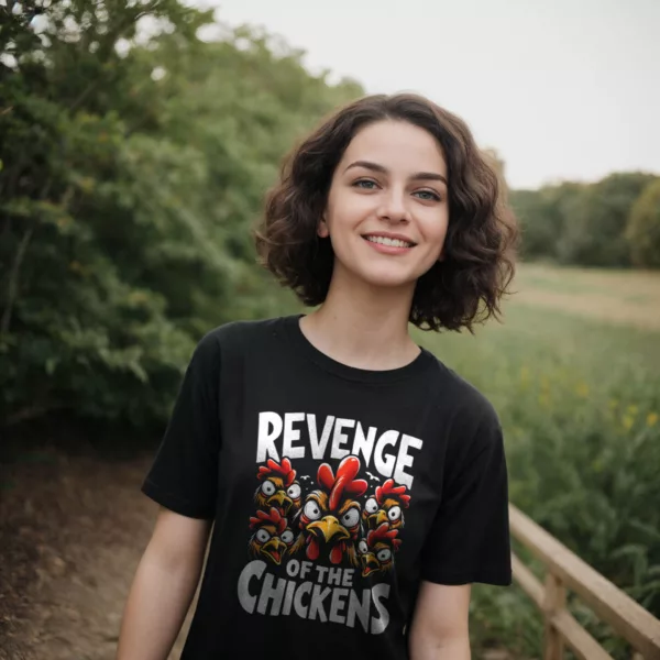 t-shirt: Revenge of the Chickens