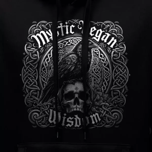 t-shirt: Mystic Vegan Wisdom Hoodie