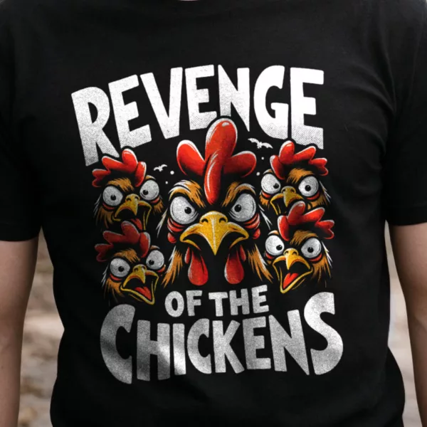 t-shirt: Revenge of the Chickens