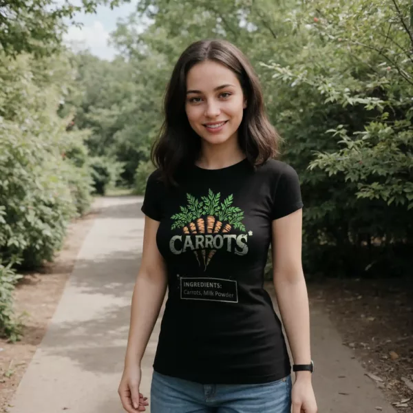 t-shirt: Carrots 2.0 (Bio)