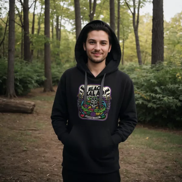 t-shirt: Black Salad Hoodie