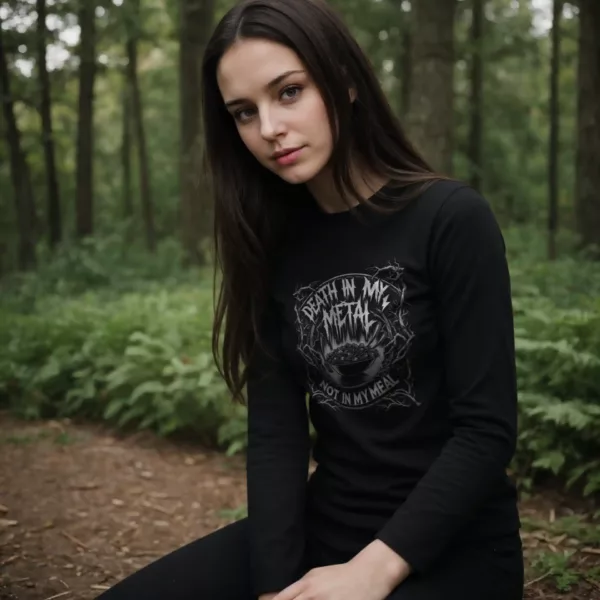 t-shirt: Death in my Metal Longsleeve