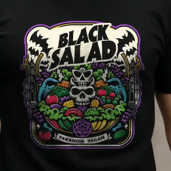 t-shirt: Black Salad (Bio)