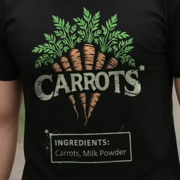 t-shirt: Carrots 2.0