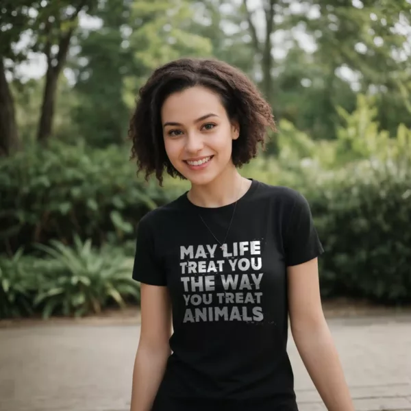 t-shirt: May Life Treat You (Bio)