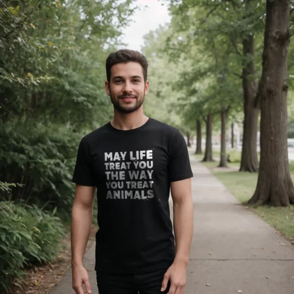 t-shirt: May Life Treat You