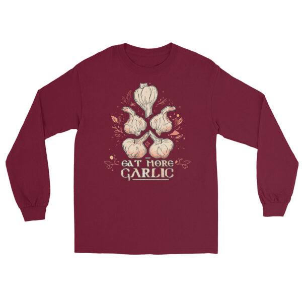 longsleeve: Eat More Garlic Longsleeve