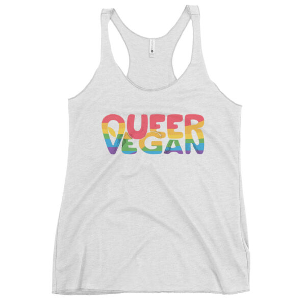 t-shirt: Queer Vegan 2.0 Tank-Top