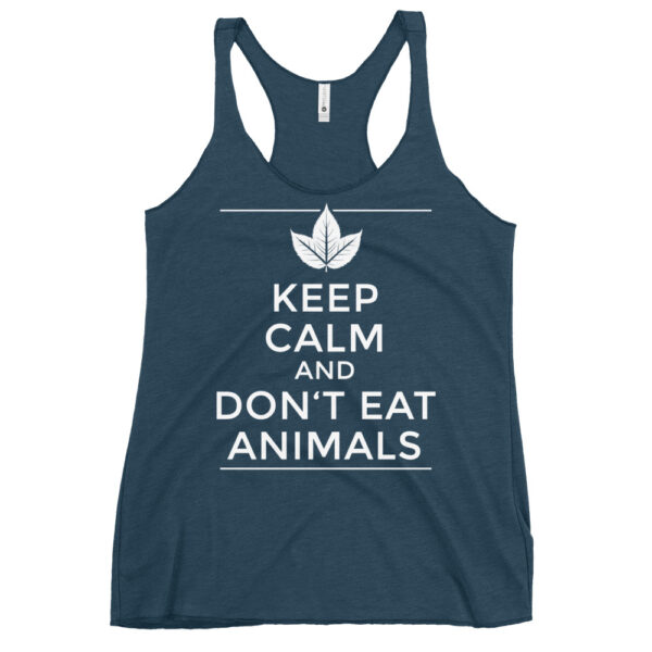 t-shirt: Keep Calm and Don't Eat Animals Tank-Top