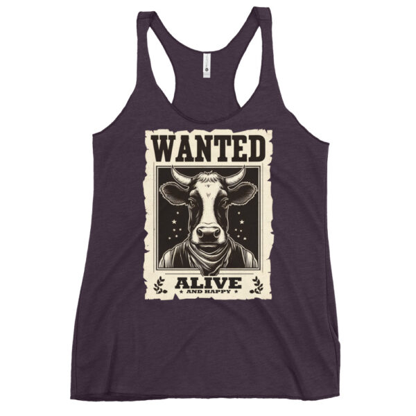 tank-top: Wanted Cow Tank-Top