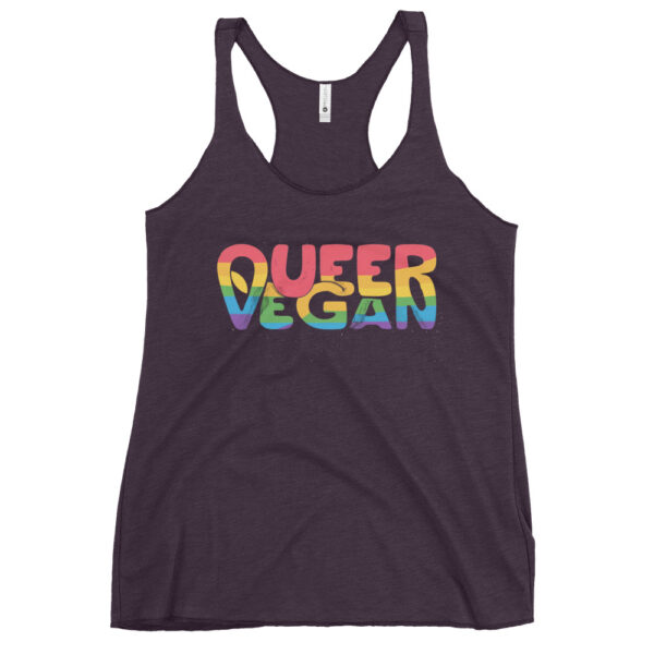 t-shirt: Queer Vegan 2.0 Tank-Top