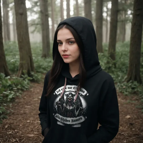 t-shirt: Glückliche Bauern Hoodie