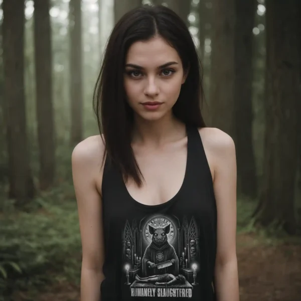 t-shirt: Humanely Slaughtered Tank-Top