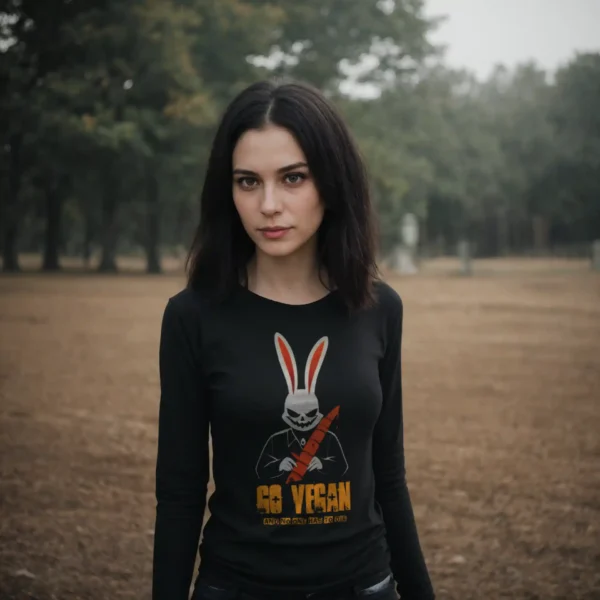 Mafia Bunny (Limited Halloween Edition) Longsleeve – Bild 2