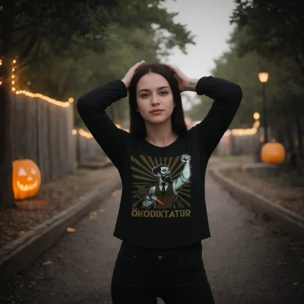 Ökodiktatur (Limited Halloween Edition) Longsleeve – Bild 2