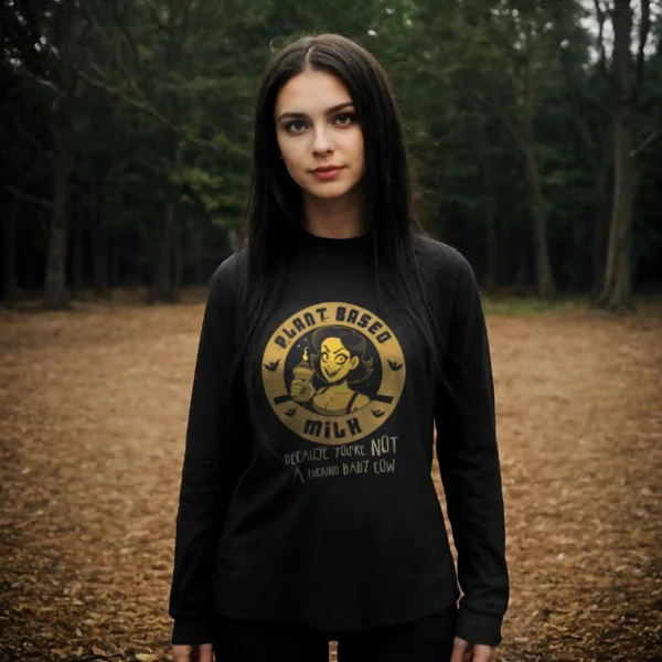 Plant-Based Milk (Limited Halloween Edition) Longsleeve – Bild 2