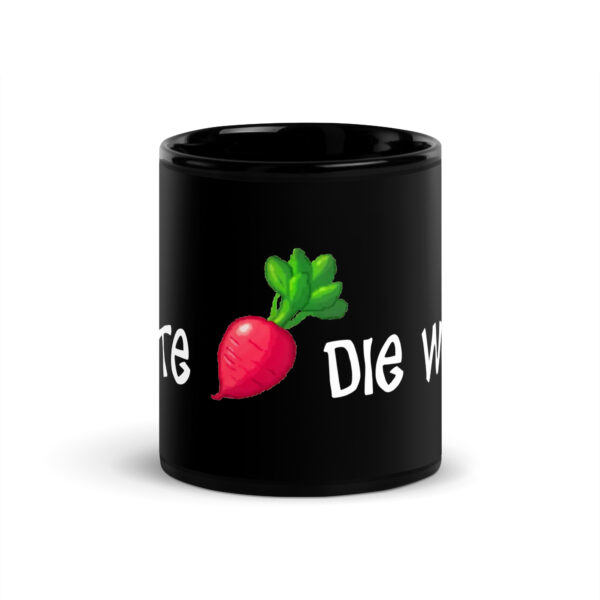 Heute Rettich die Welt Tasse – Bild 3