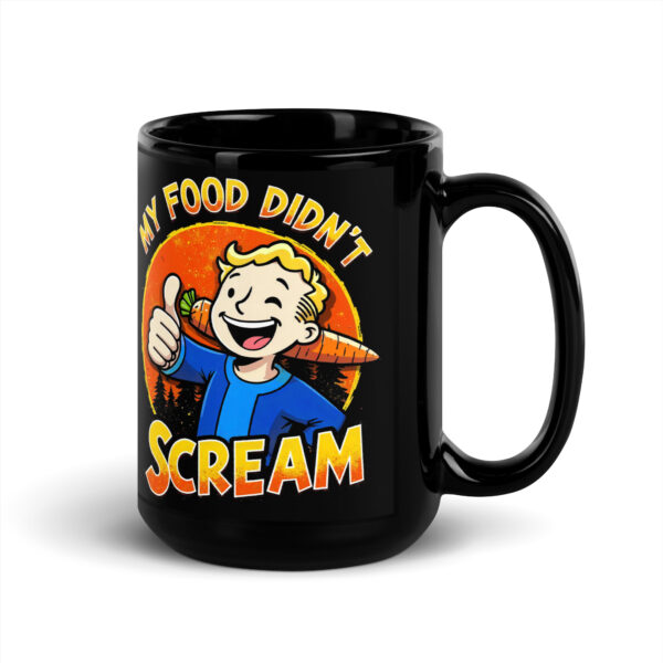 My Food didn't Scream Tasse – Bild 5