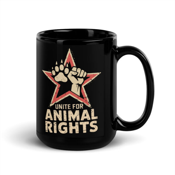 Unite for Animal Rights Tasse – Bild 5