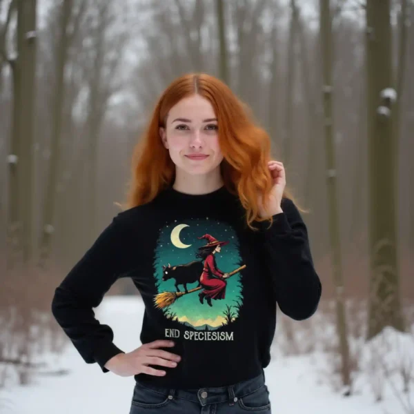 Magically End Speciesism Longsleeve – Bild 2