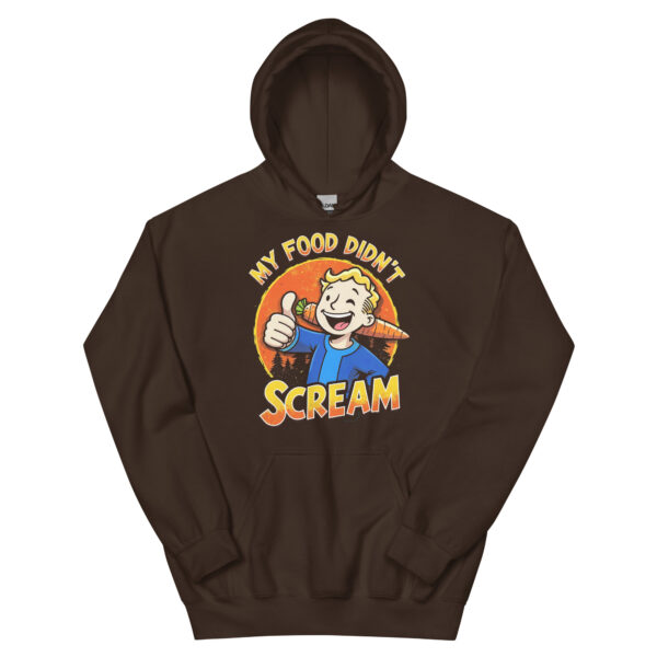 My Food didn't Scream Hoodie – Bild 4