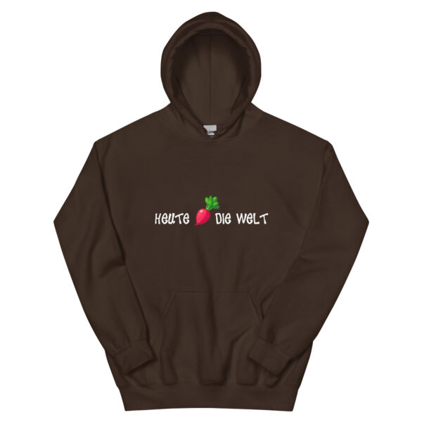 Heute Rettich die Welt Hoodie – Bild 5