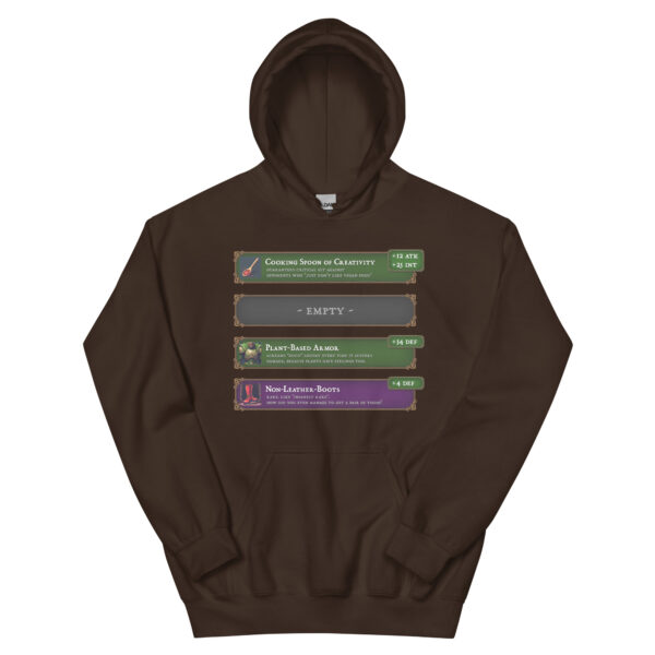 Vegan Fantasy Equipment Hoodie – Bild 4